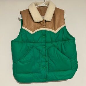 Mother OL West Puffer Vest